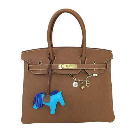 Hermes Birkin 30 Gold Bag Togo