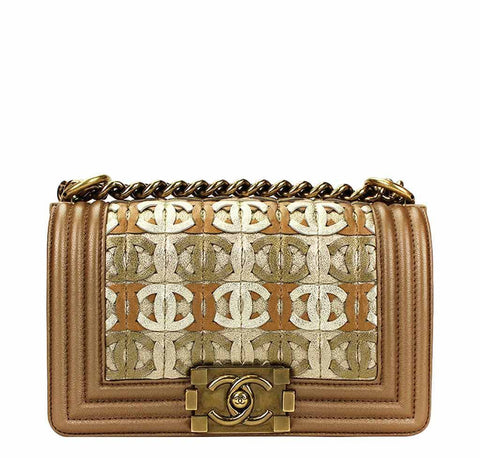 Chanel Runway Limited Edition Bag Gold
