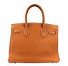 hermes birkin 30 gold used back