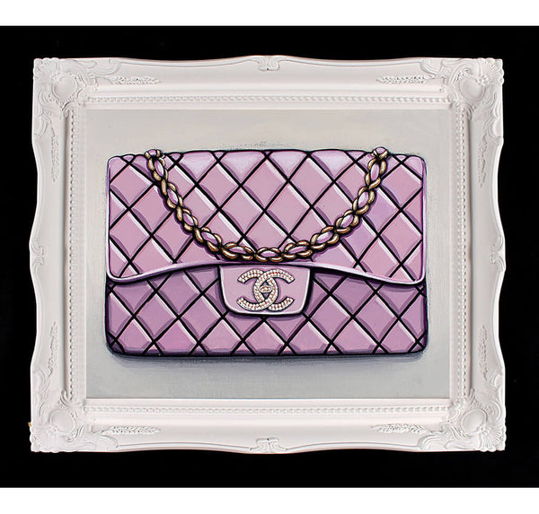 Limited Edition Diamond Bebe Rose Chanel Giclée