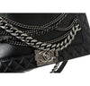 Chanel Enchained Boy Bag Black Used Detail