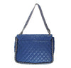 Chanel Maxi Flap Bag Blue Lambskin