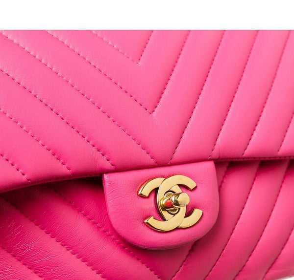 Chanel Classic Medium Flap Bag Pink
