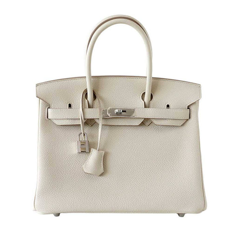 Vintage Craie Togo leather bag £23,094  Hermes handbags, Vintage hermes,  Fashion