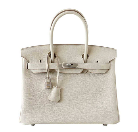 Hermes Birkin 30 Craie Bag