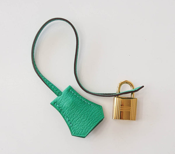 Hermès Birkin 30 Tri-Color Chevre Horseshoe gold pristine lock keys clochette