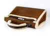 Hermes Kelly 35 Limited Edition Teddy Shearling brown sheepskin wool chevre palladium excellent handles