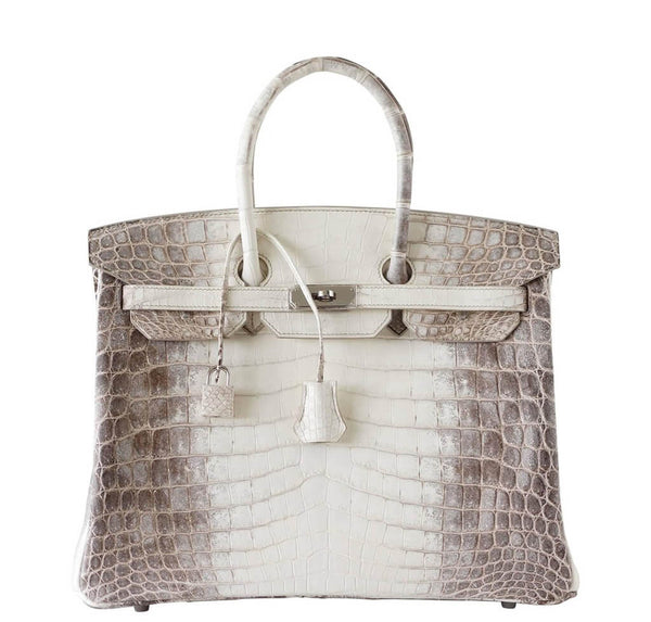 Hermes Birkin 35 Blanc Himalayan Bag