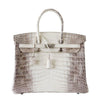 Hermes Birkin 35 Blanc Himalayan Bag