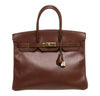 Hermes Birkin 35 Brown Bag
