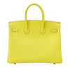 hermes birkin 35 lime candy series limited edition new back