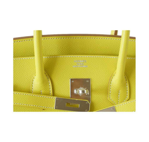 hermes birkin 35 lime candy series limited edition new embossing