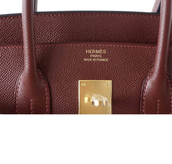 hermes contour birkin 35 rouge h limited edition new embossing