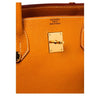 hermes birkin 40 gold used embossing