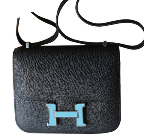 Hermes Constance 18 Bag Black Epsom
