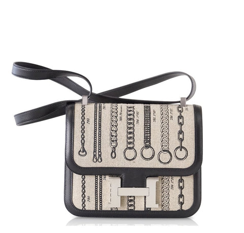 Hermès Constance 24 Limited Edition Dechainee palladium pristine front