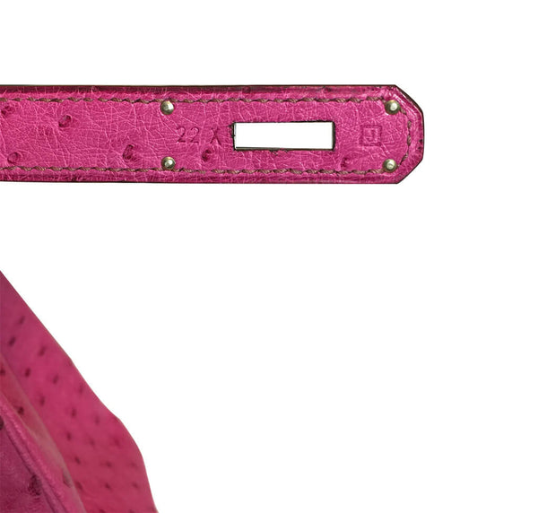 Hermès Kelly Ostrich Bag 32cm Pink Fuchsia