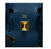 hermes birkin 30 bleu prusse new embossing