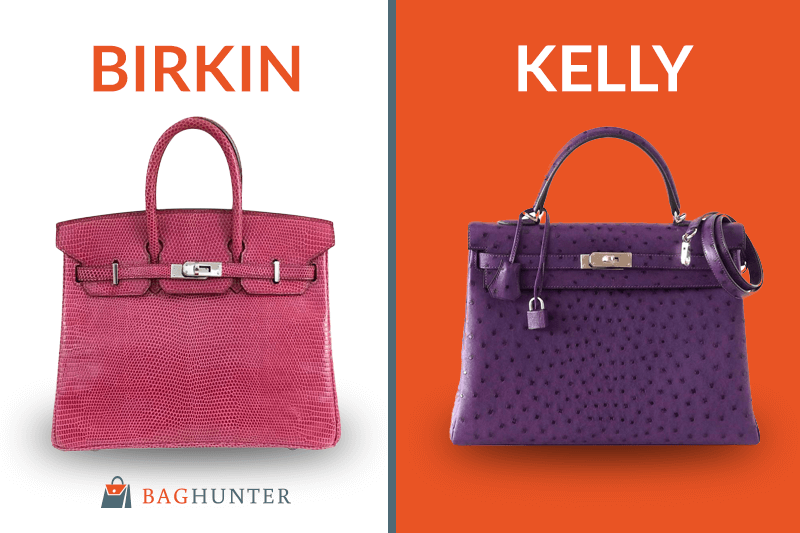 Hermes Birkin VS Kelly bag detailed comparison - difference in
