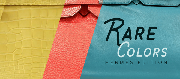 Bags of the Week: Rare Colors Hermès