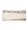 Hermès Kelly 25 Matte White Himalaya Crocodile Bag PHW bottom