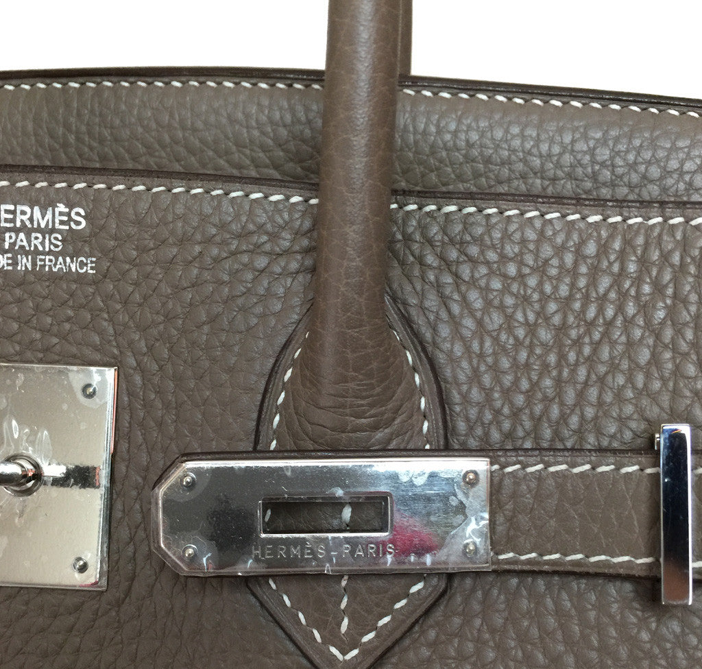 Hermès HSS Birkin 35 Parchemin & Etoupe Epsom with Palladium Hardware