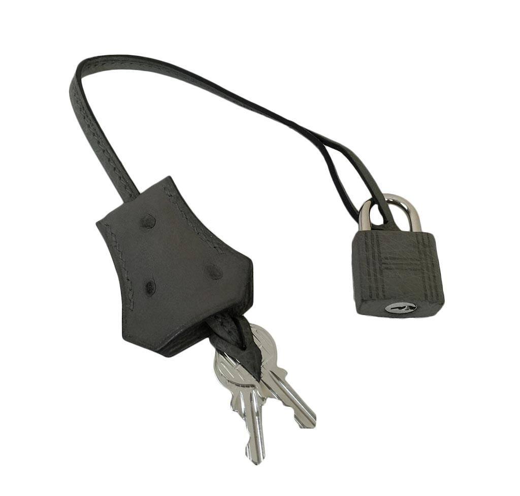 Bags  Ghibli Ostrich Birkin Style Bag Iconic Pad Lock Key Light