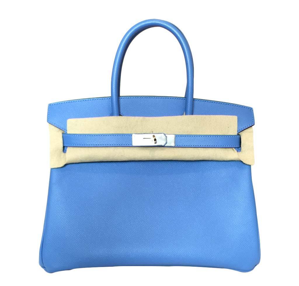 Hermès Birkin 30 Blue Paradise - Epsom Leather PHW