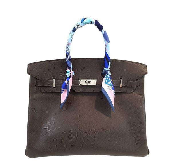 Hermes Birkin 35 Cacao Bag PHW