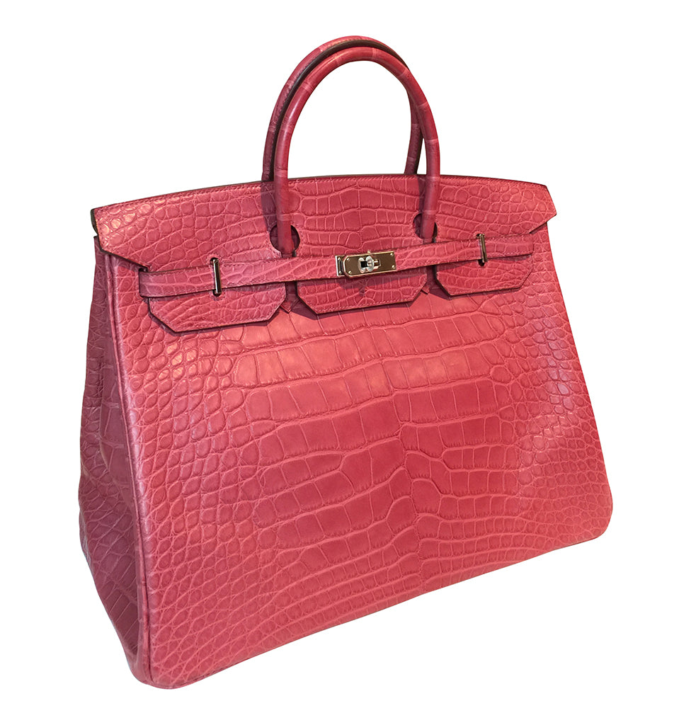Pin by Zarina on Bags  Alligator handbags, Hermes bag birkin