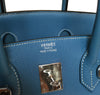 Hermès Blue Jean Birkin 35cm Bag PHW