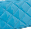 Chanel Jumbo Shoulder Flap Bag Blue Used Bottom