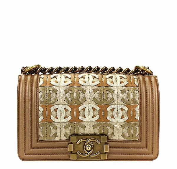 Chanel Runway Limited Edition Bag Gold 