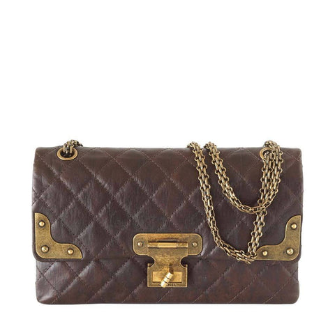 Chanel Medium Double Flap Bag Brown