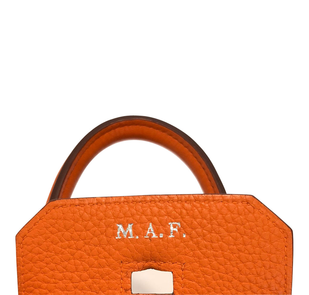 Hermès Horseshoe Stamped (HSS) Tri-Color Orange H, Rose Jaipur and Ebene  Birkin 35cm of Togo Leather with Palladium Hardware, Handbags and  Accessories Online, 2019