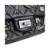 chanel lucky charm reissue 2.55 black used detail