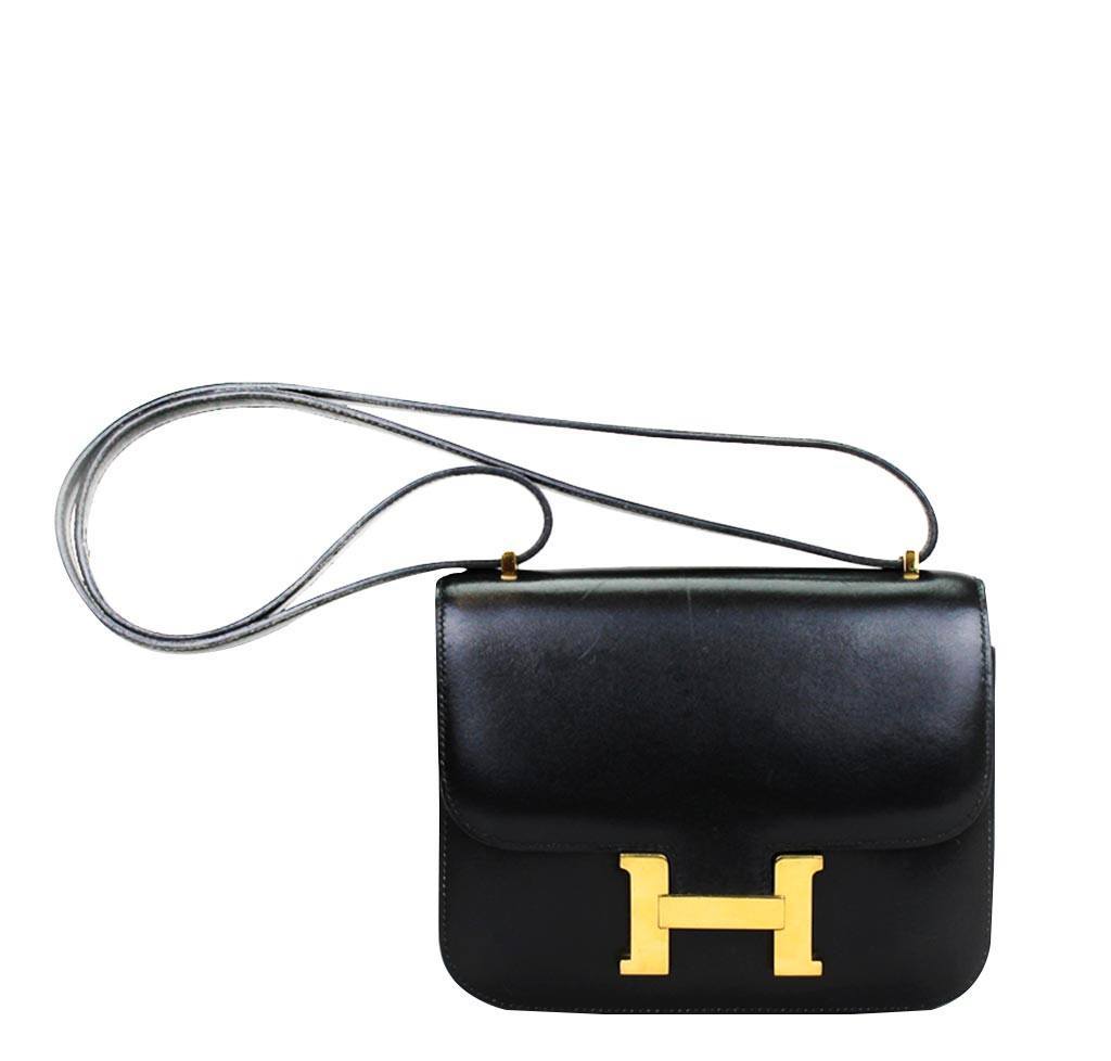 Hermès Constance 18 Black Bag GHW