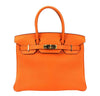 Hermes Birkin 30 Orange Bag Togo