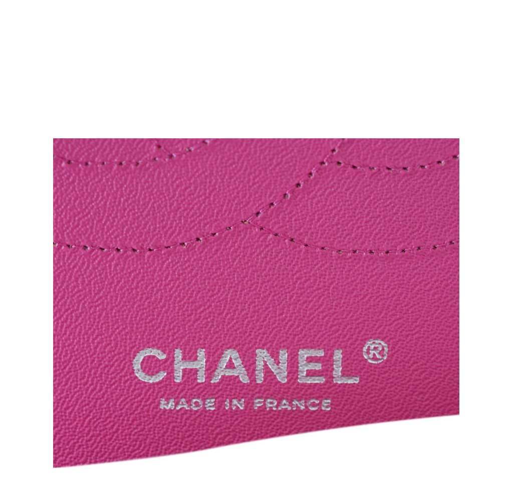Chanel Bag Double Flap Jumbo Fuschia - Sueded Caviar