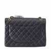 Chanel Bag Maxi Black Caviar Leather New back