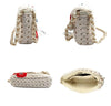 Chanel Crocheted Knit Camelllia Runway Bag New Sides