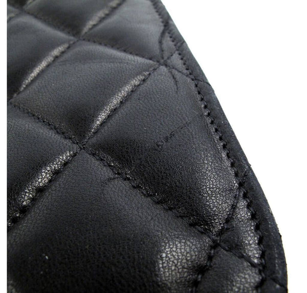 Chanel Maxi Shoulder Bag Black Used Detail