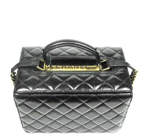 Chanel Vanity Bag Black