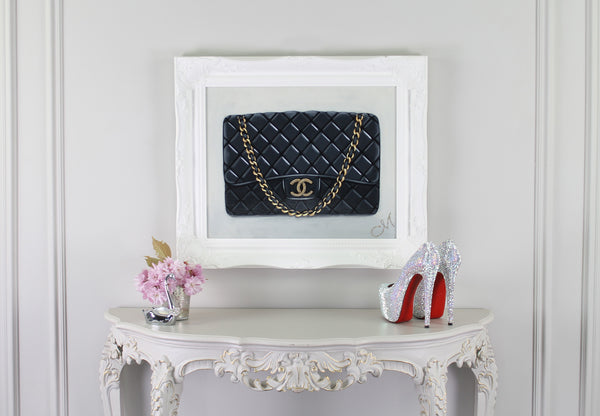 Medium Limited Edition Timeless Chanel Giclée on Wall