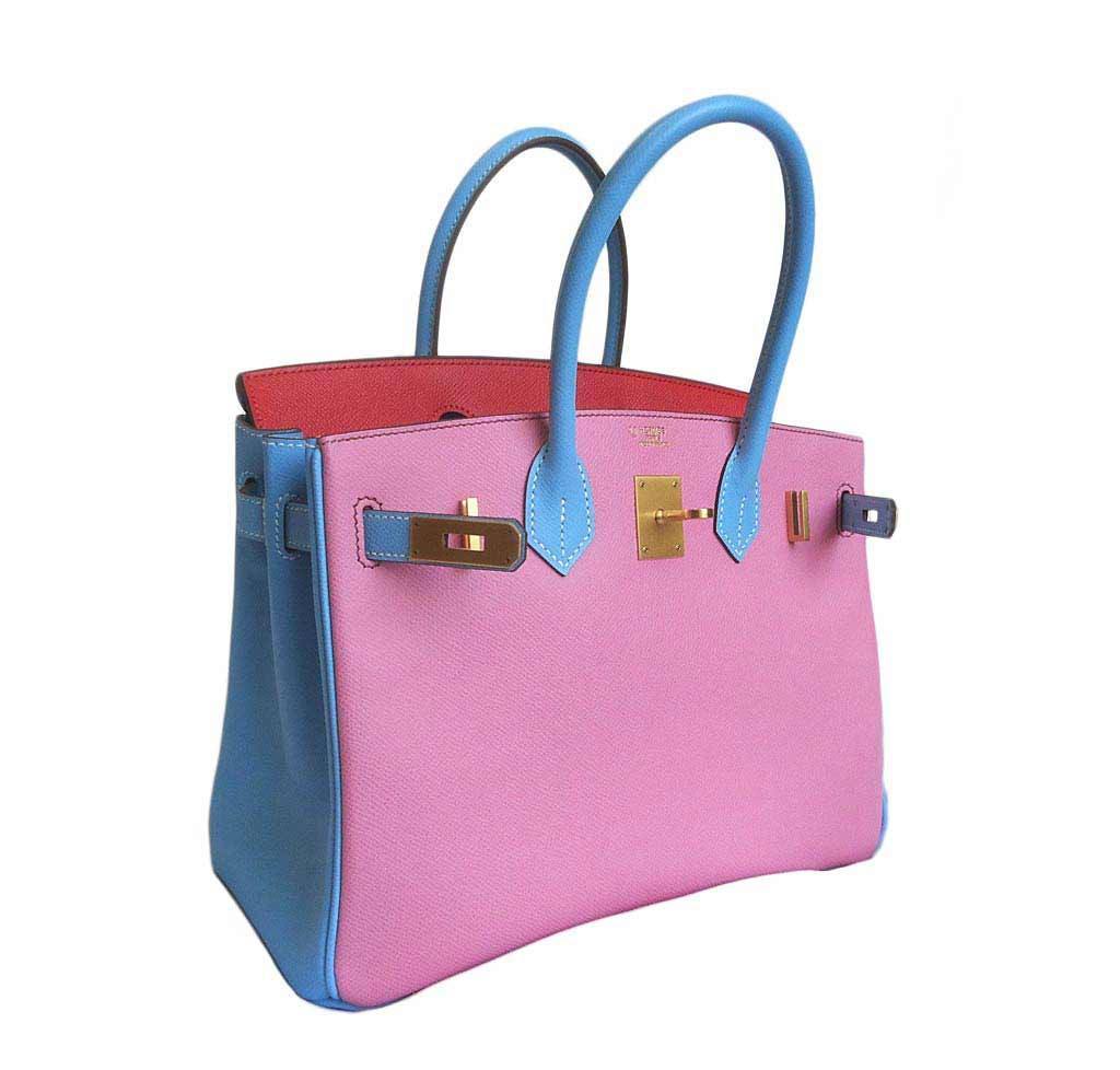 Hermes Birkin 30 Multi-color Bag at 1stDibs  birkin colors, hermes birkin  30 colors, hermes multicolor bag