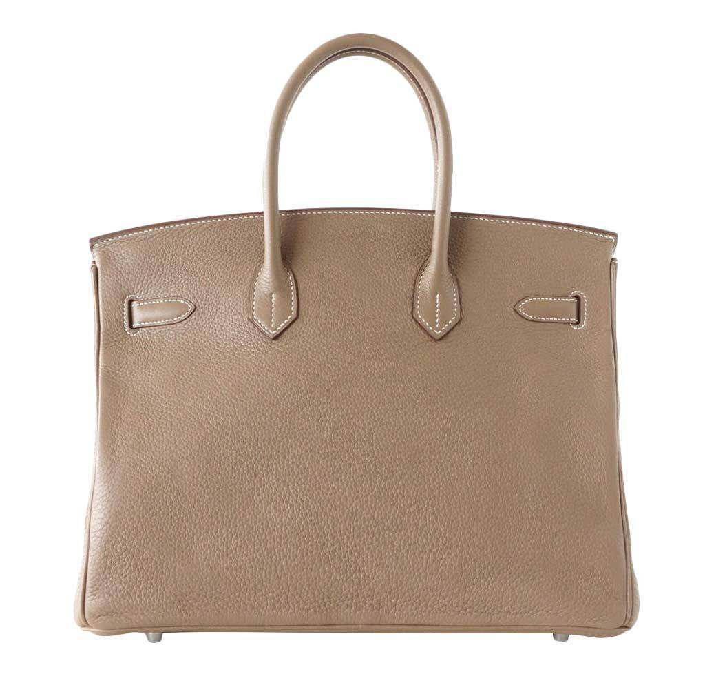 Hermès Birkin 35 Leather Handbag