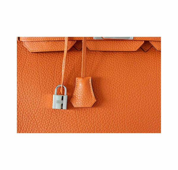 Hermes Birkin 35 H Orange New Lock