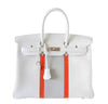 Hermes Birkin 35 White Club Bag 
