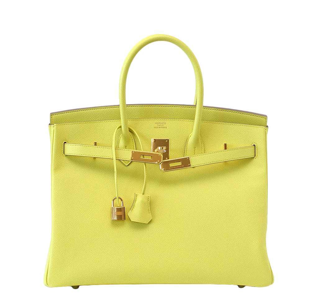 Hermes Birkin 35 Yellow - 6 For Sale on 1stDibs  birkin yellow bag, yellow  birkin bag price, hermes birkin yellow
