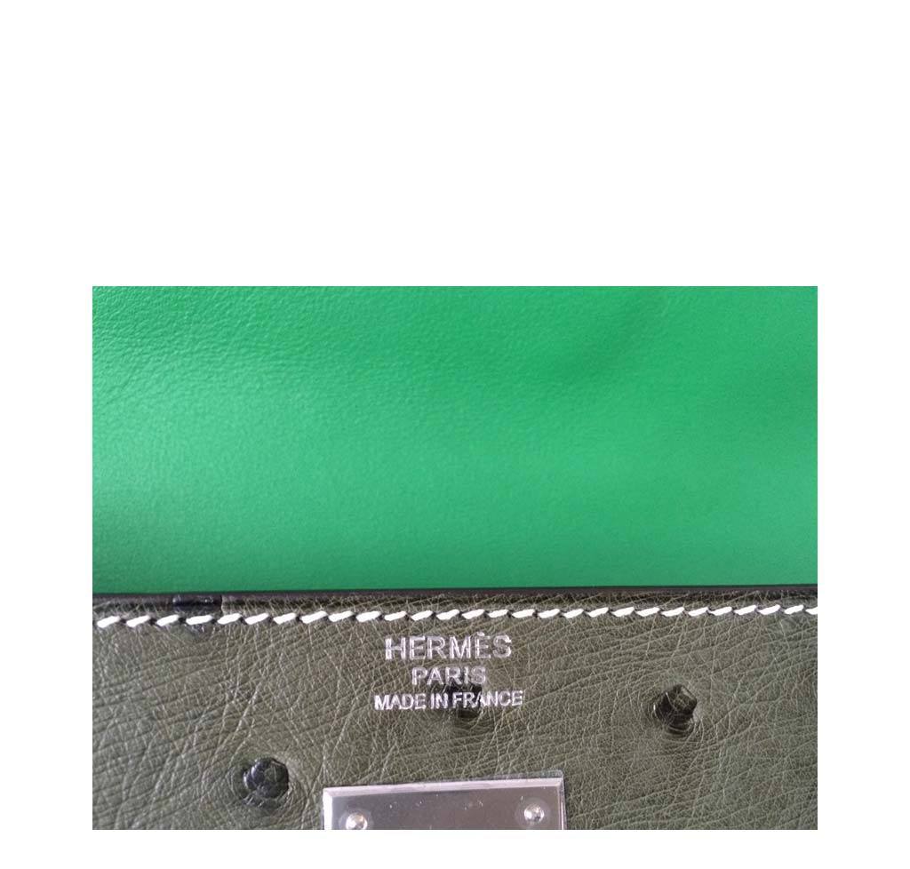 Hermes Kelly 32 Tri-Color Bag